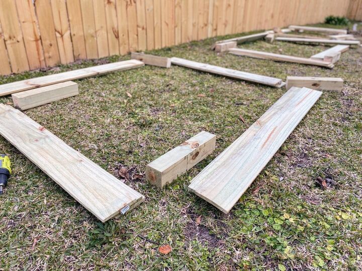 diy raised garden bed tutorial printable instructions