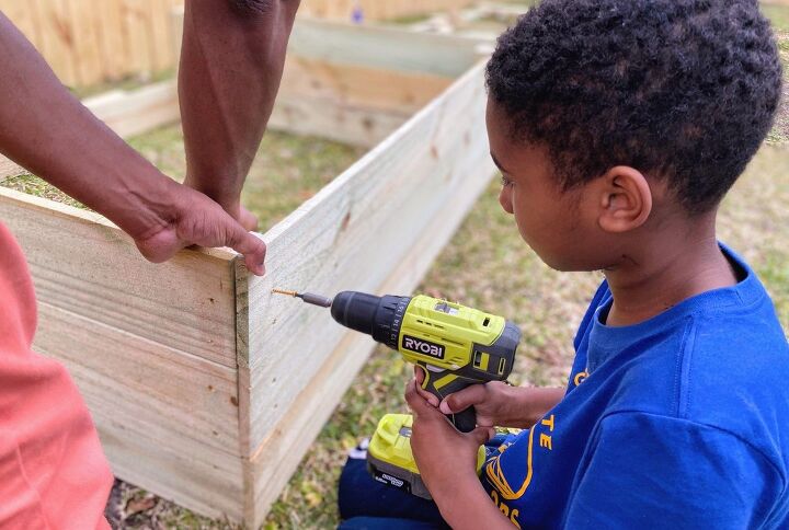 diy raised garden bed tutorial printable instructions