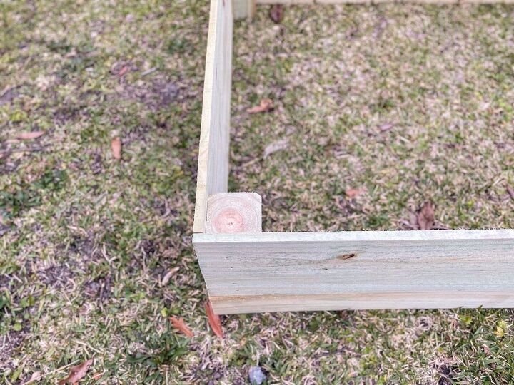 diy raised garden bed tutorial printable instructions
