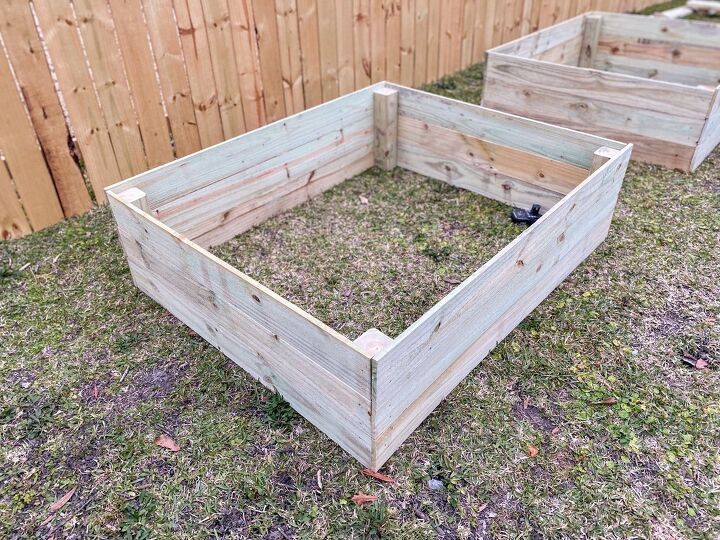 diy raised garden bed tutorial printable instructions