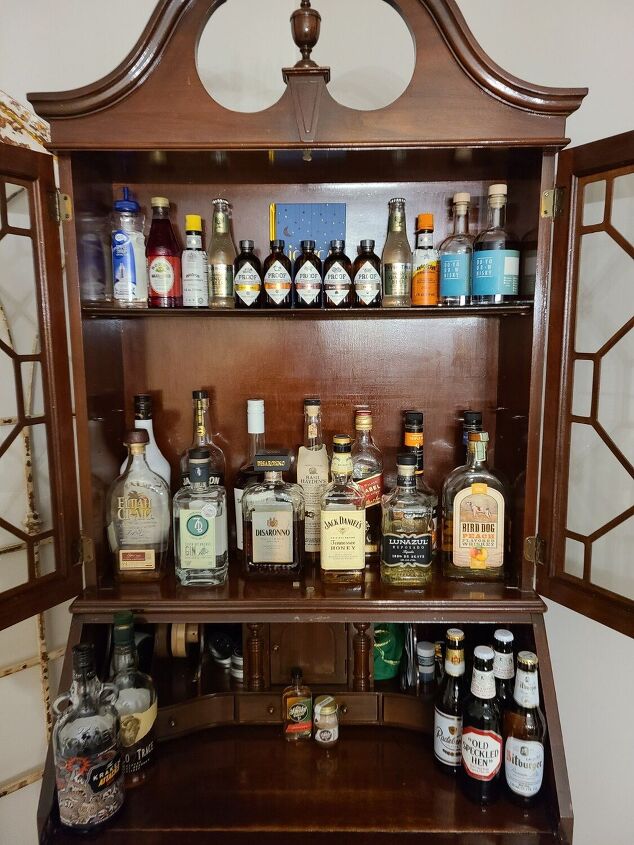 como organizar um armrio de bebidas de uma maneira fofa
