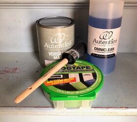 Instead of fully painting your staircase, tape off a section in the middle for this striking little refresh