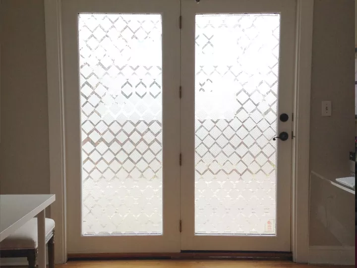 how to prevent birds from hitting windows with a few diy tricks, etched glass double doors