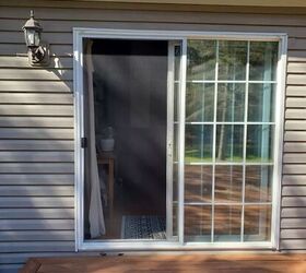 how to prevent birds from hitting windows with a few diy tricks, sliding door screen