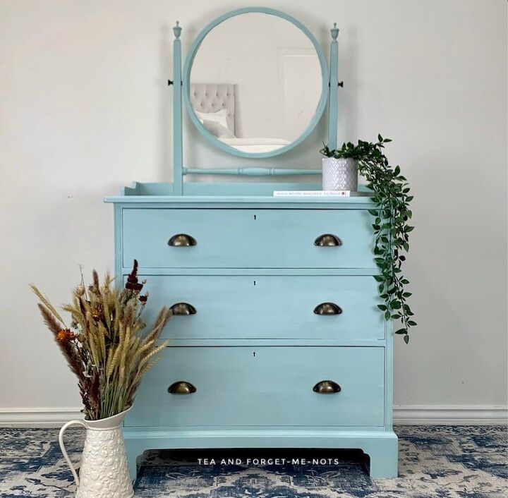 create a stunning spring fresh look on furniture