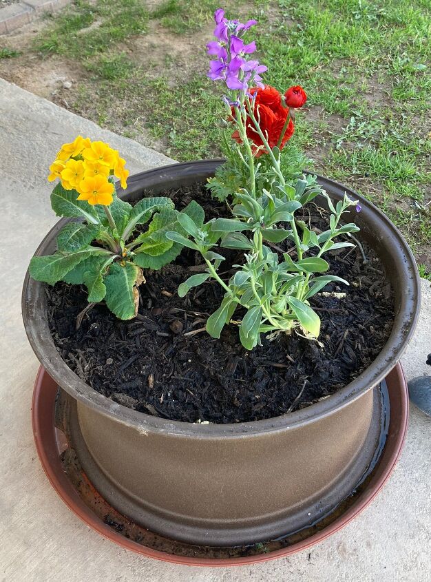 from tire rims to spring planters