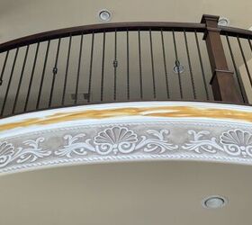 Instead of stripping or sanding the paint off her white trim, she came up with a genius 1-hour fix