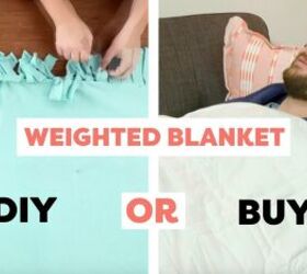 sewing two blankets together