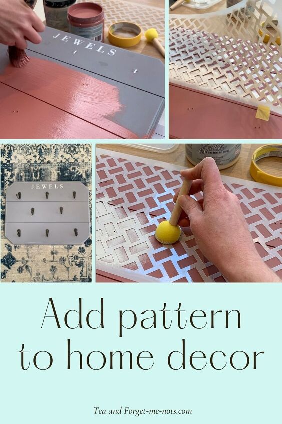 how to add patterns to home decor for an original look