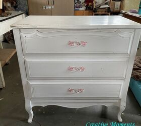This isn't the easiest way to get paint off a dresser, but it has one of the prettiest results