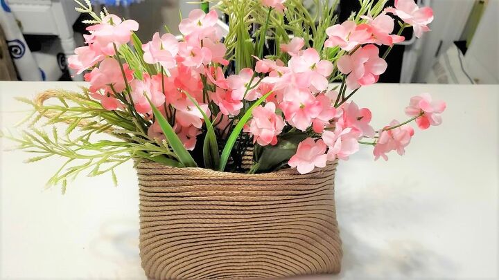 the easiest easter planter diy