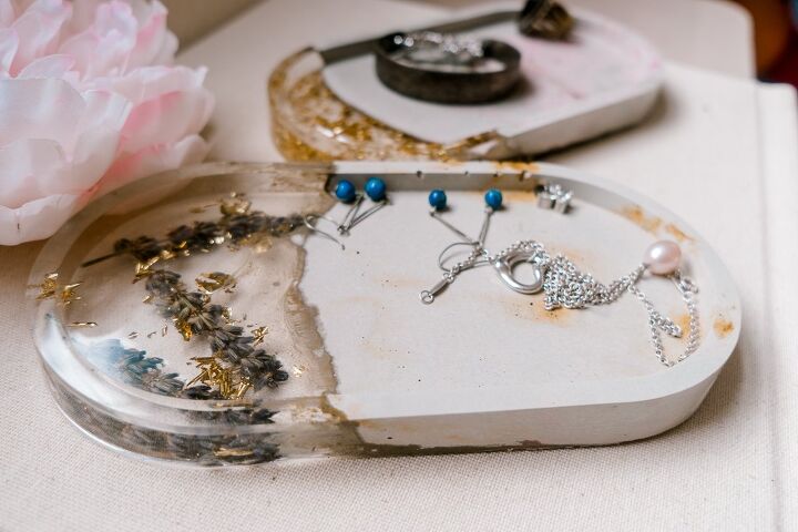 when cement and epoxy collide how to make a gorgeous diy trinket tray