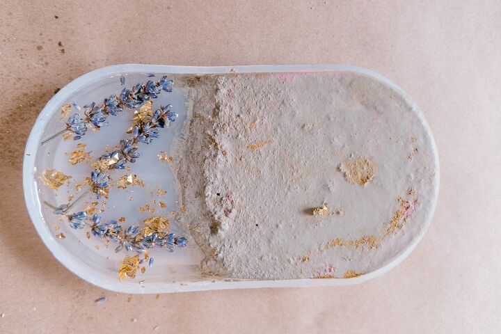 when cement and epoxy collide how to make a gorgeous diy trinket tray