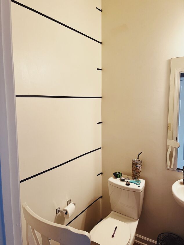 renter friendly accent wall