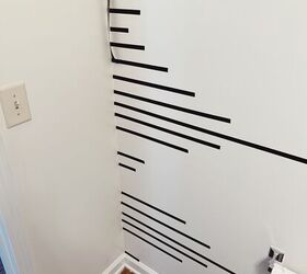 renter friendly accent wall