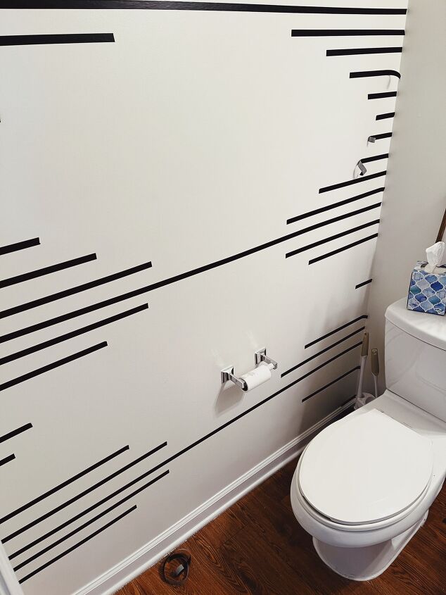 renter friendly accent wall