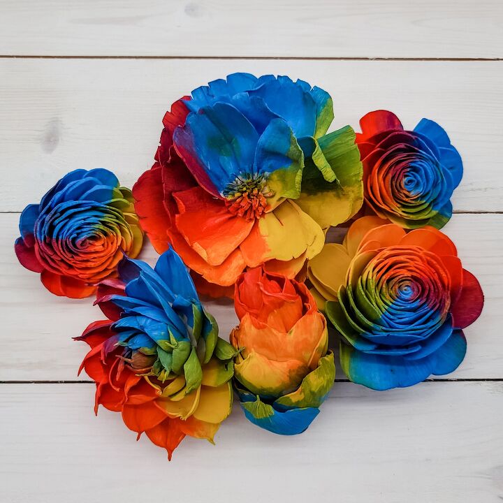 flores de arco iris