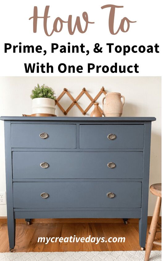 how to prime paint and topcoat with one product