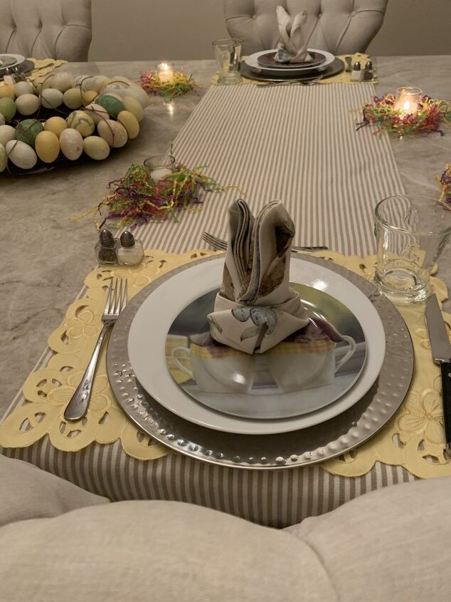 how to build an easy easter tablescape