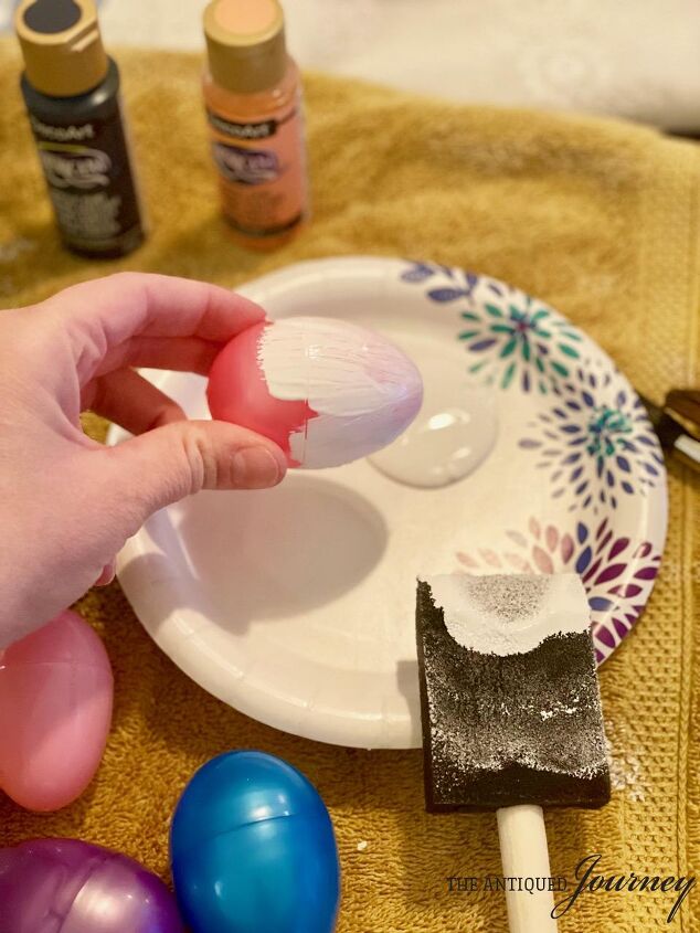 2 dollar store spring crafts the antiqued journey