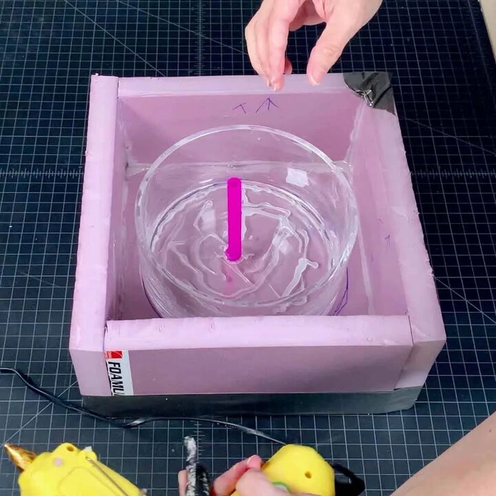 diy large concrete silicone mold for a planter