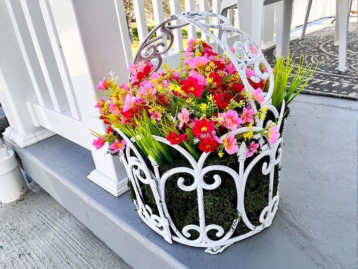 decorative spring basket diy
