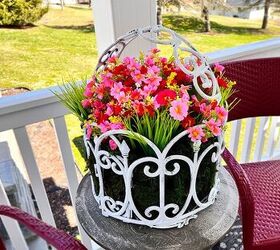 decorative spring basket diy