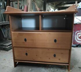 IKEA Changing Table Makeover Painted Green Hometalk