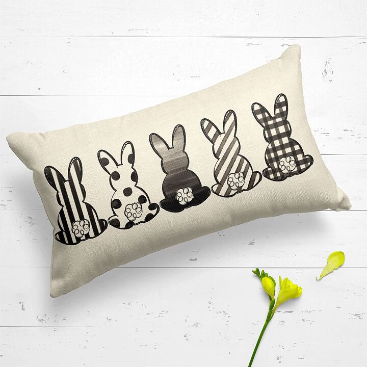 an easy diy bunny pillow, Take a look at this pillow HERE
