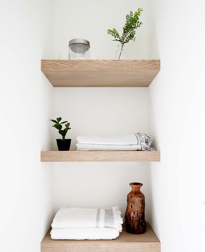 how to build open shelves without brackets
