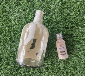 The fun way to turn any glass bottle into boho decor