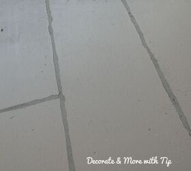 Patio Floor Makeover Idea on a Budget
