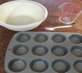 Pour cornstarch and baking soda into a muffin tin for this smart hack your family will love