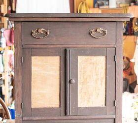 Antique Washstand Furniture Makeover with Chalk Paint - Reinvented