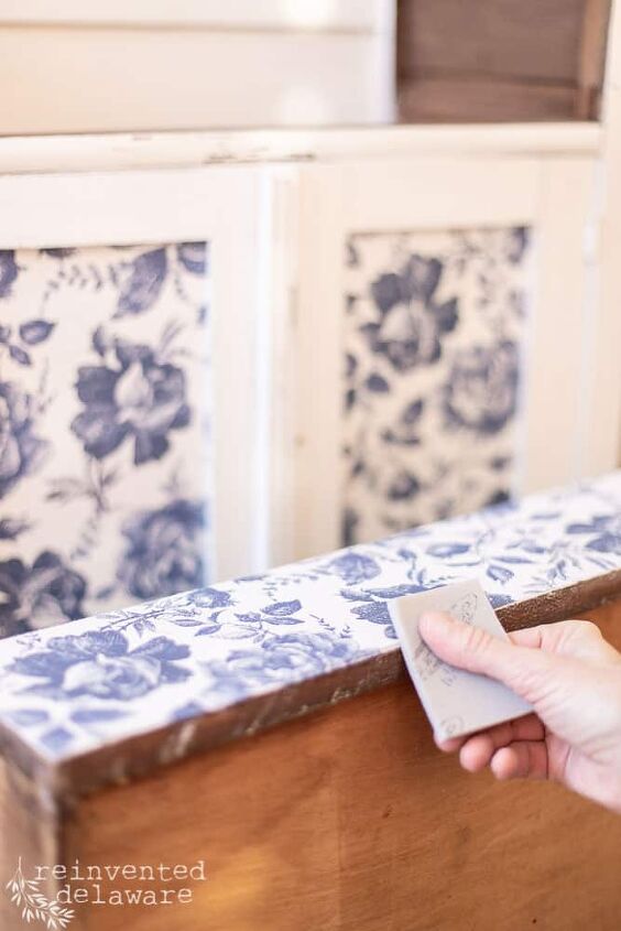 papel decoupage para muebles