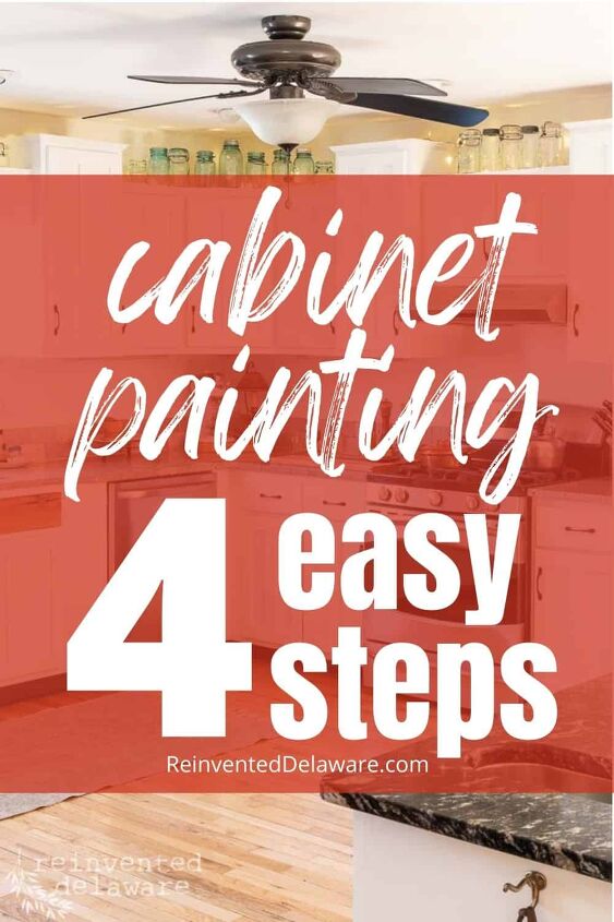 pintura de armarios en cuatro sencillos pasos
