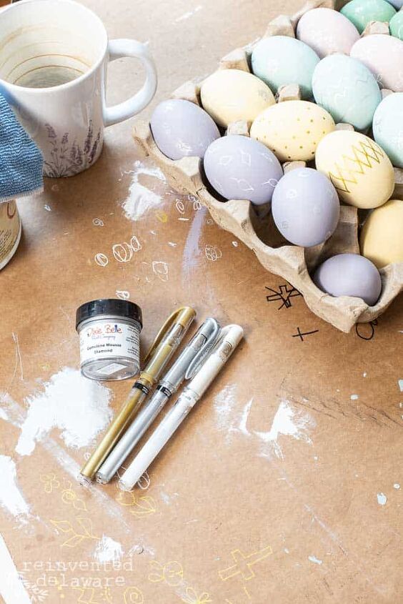 huevos de madera fciles de pintar a mano