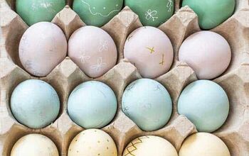 Easy Hand Painted Wooden Eggs