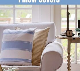 how to make square pillow covers