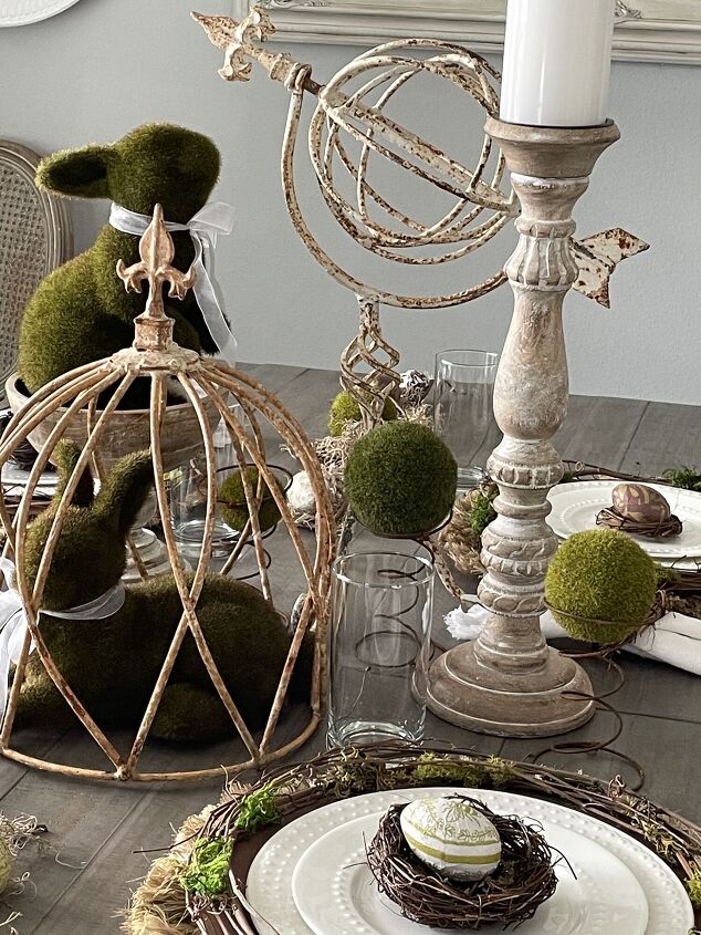 how to create a nature inspired easter tablescape