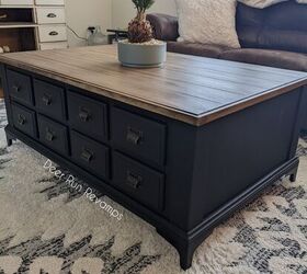 Updating A Coffee Table Using Chalk Paint And Retique It Liquid Wood
