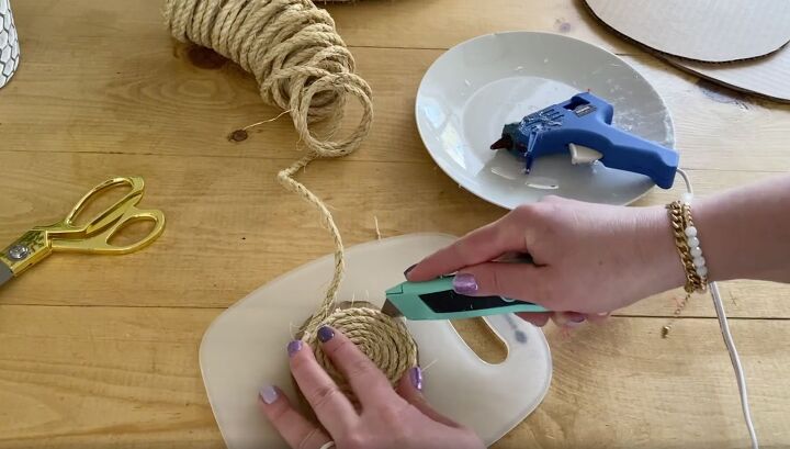 how to make rope wall art