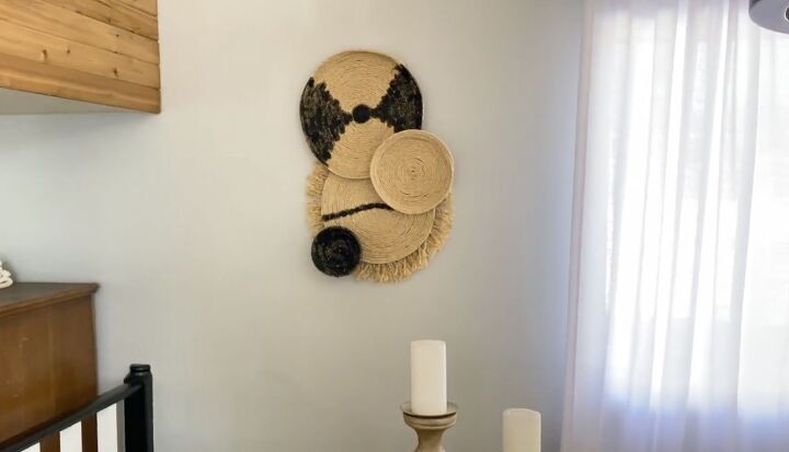 how to make rope wall art