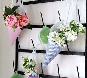 Easy DIY Paper May Day Baskets