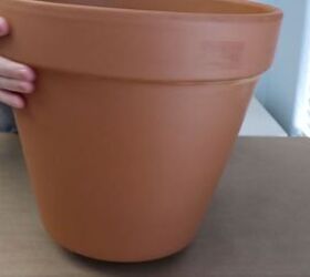 how to make a stunning front porch planter idea for spring, 12 inch terracotta pot