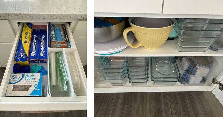 how to organize for a smaller kitchen