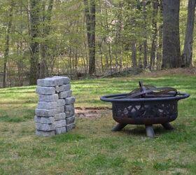 She turns a pile of 60 concrete blocks into the backyard accent everyone wants right now