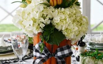 How to Make an Easy Carrot Flower Arrangement for Spring or Easter