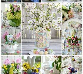 Easy and Quick Easter Spring Flower Arrangement