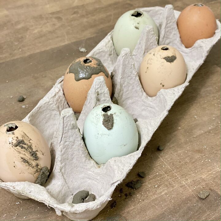 ovos de concreto diy